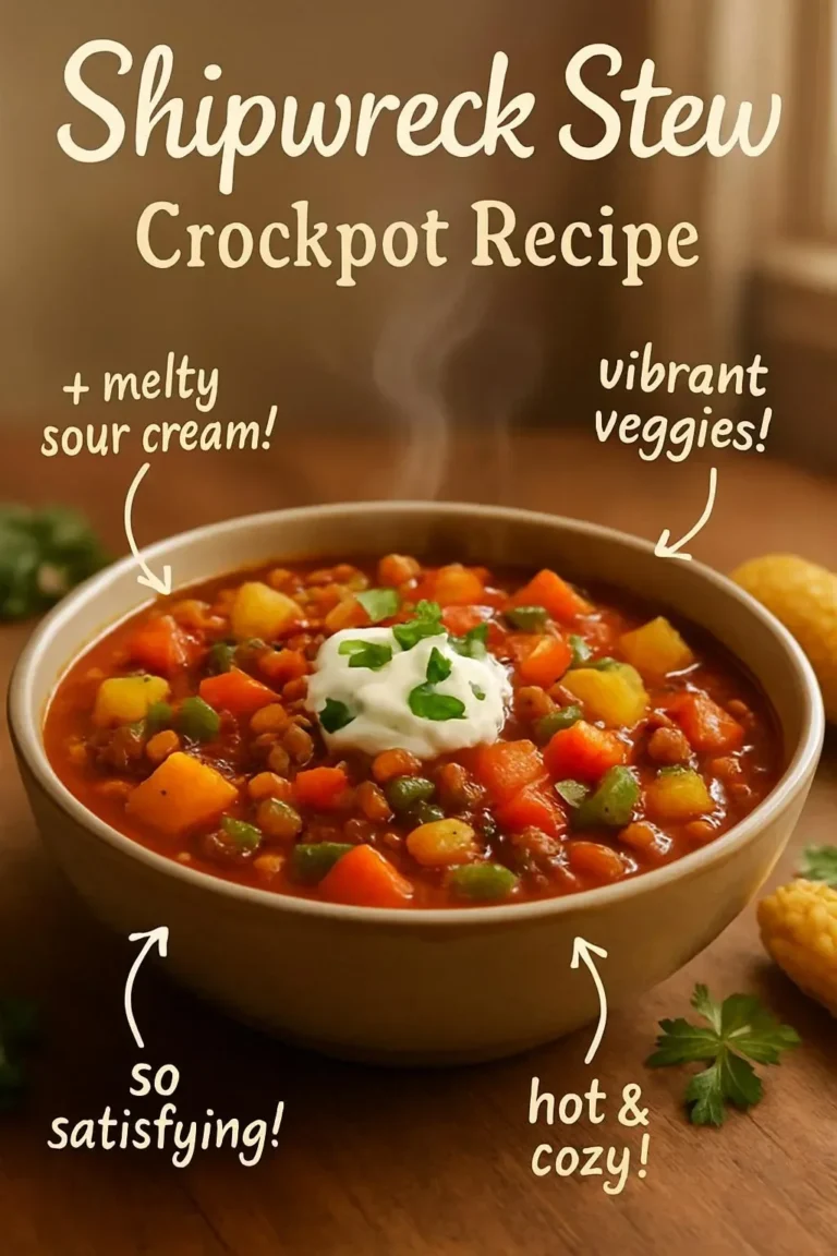 Crock Pot Shipwreck Stew: Cozy, Hearty Comfort in Every Bite
