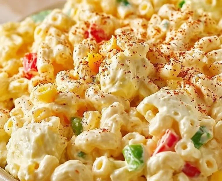 Deviled Egg Macaroni Salad