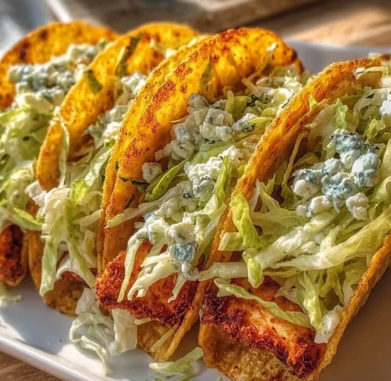 Dill Pickle Ranch Smash Chicken Tacos