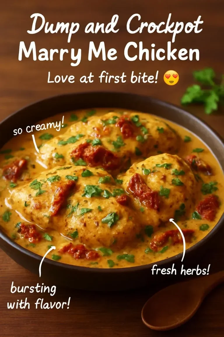 Dump and Go Crockpot Marry Me Chicken