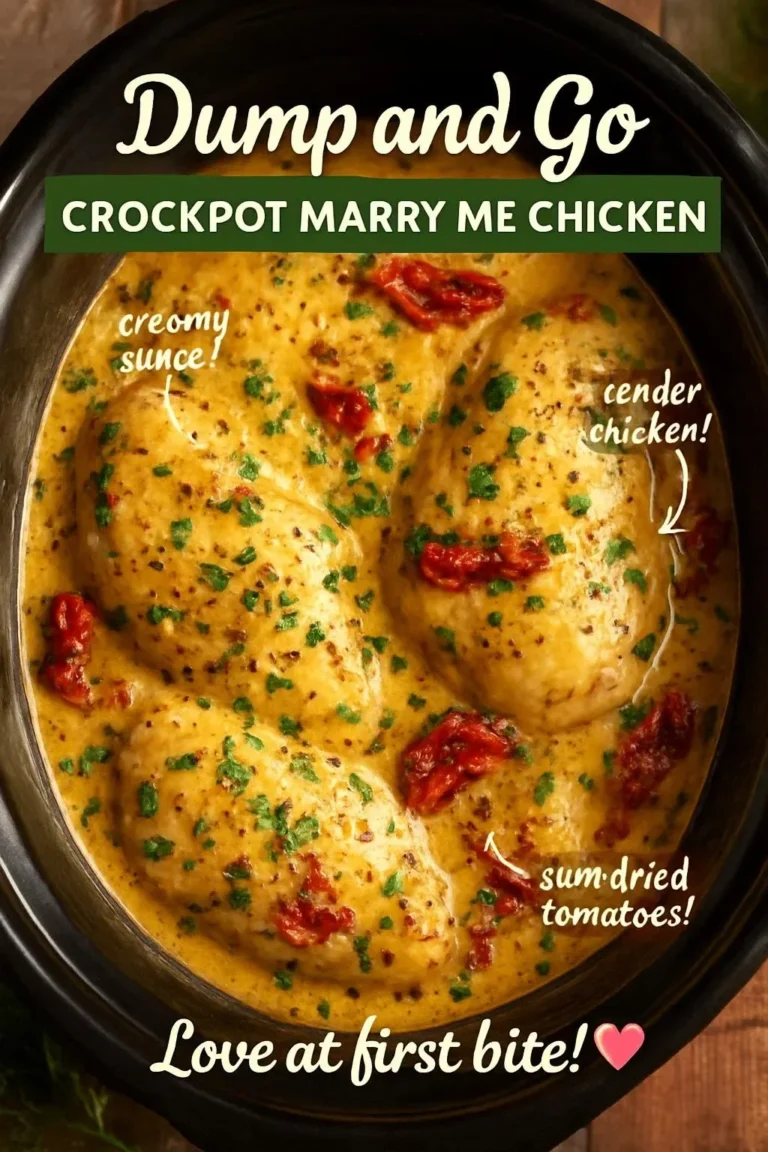 Dump and Go Crockpot Marry Me Chicken