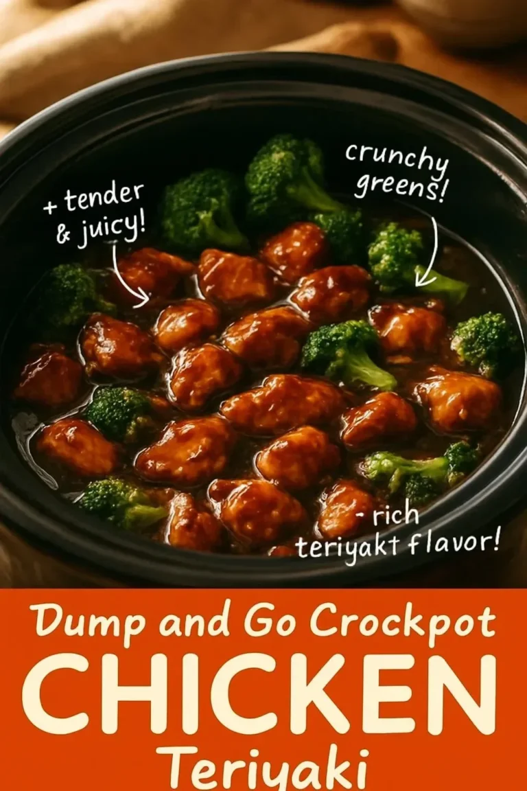 Dump and Go Crockpot Teriyaki Chicken