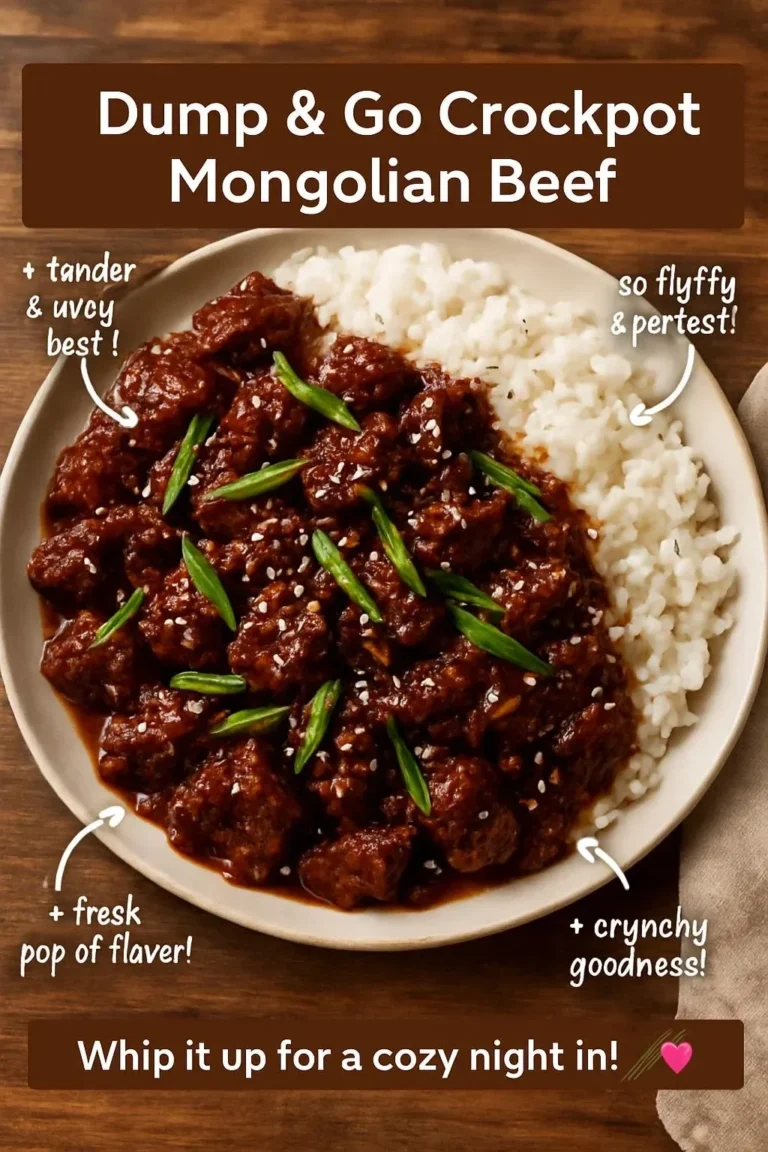 Dump & Go Crockpot Mongolian Beef