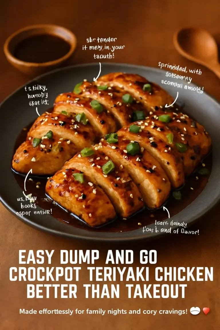 Easy Dump and Go Crockpot Teriyaki Chicken Better Than Takeout