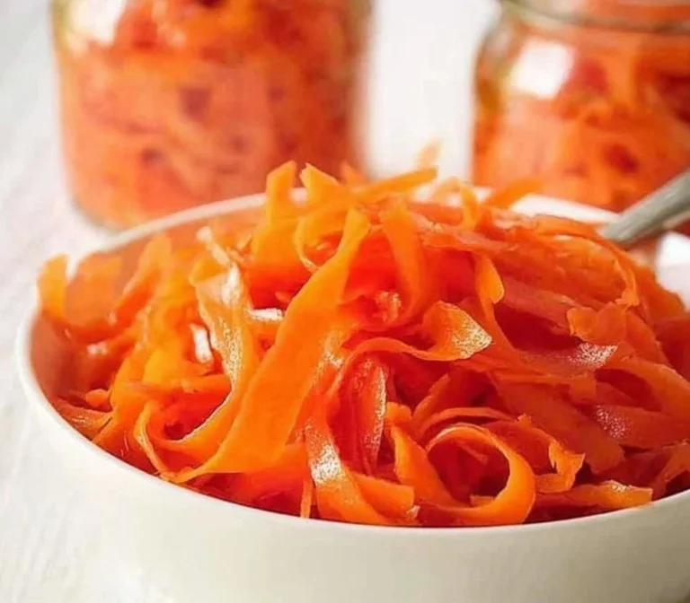 Fermented Carrot Salad with Tangy Shaved Crunch for Comfort