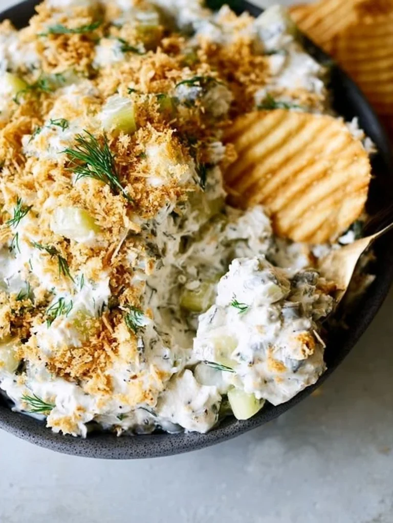 Fried Pickle Ranch Dip