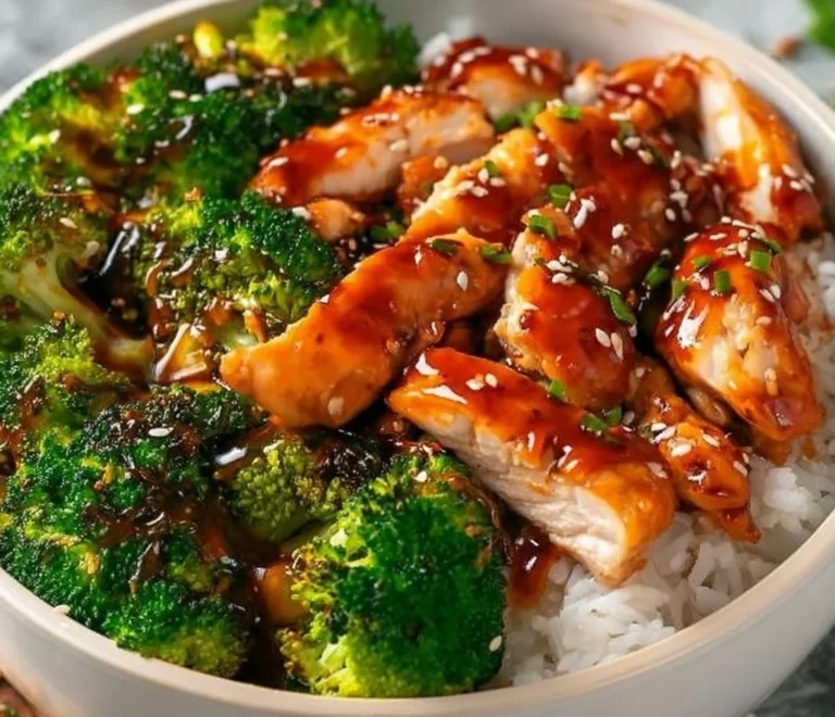 Healthy Sticky Chicken Bowls