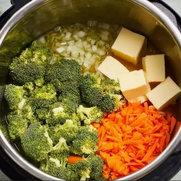 Instant Pot Broccoli Cheddar Soup