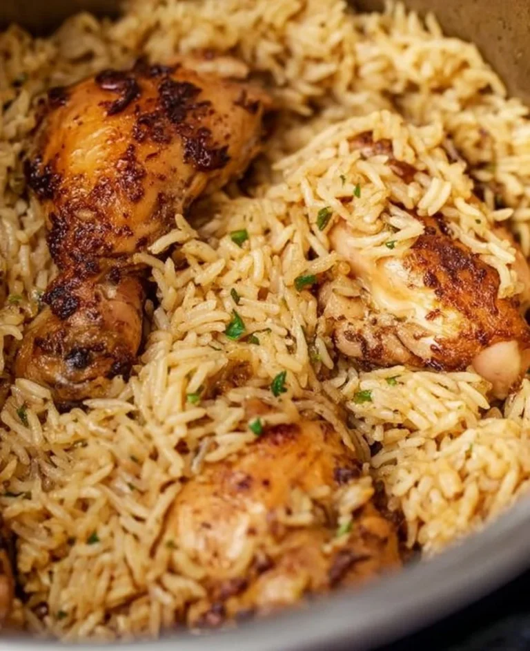Instant Pot Chicken Thighs and Rice