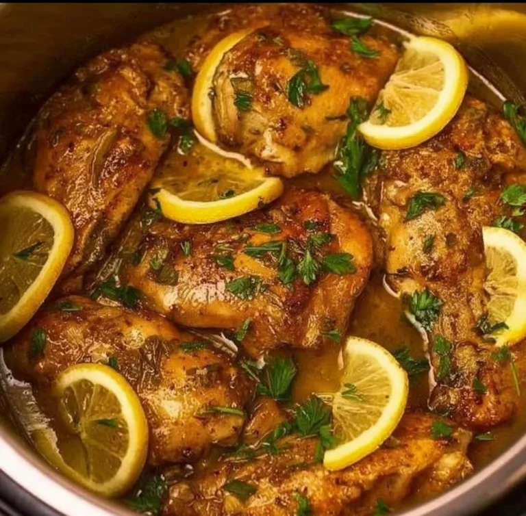 Instant Pot Lemon Garlic Chicken