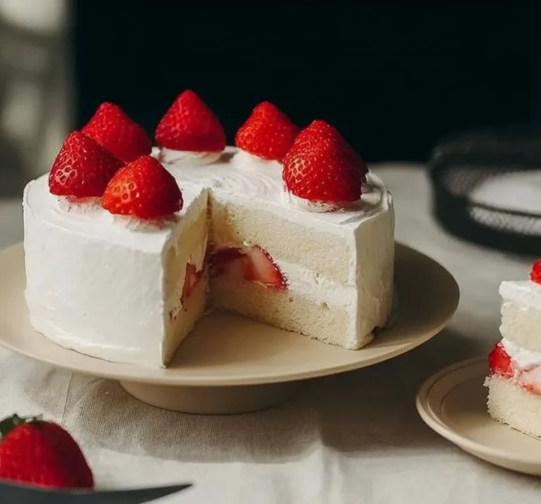 Japanese Strawberry Cake