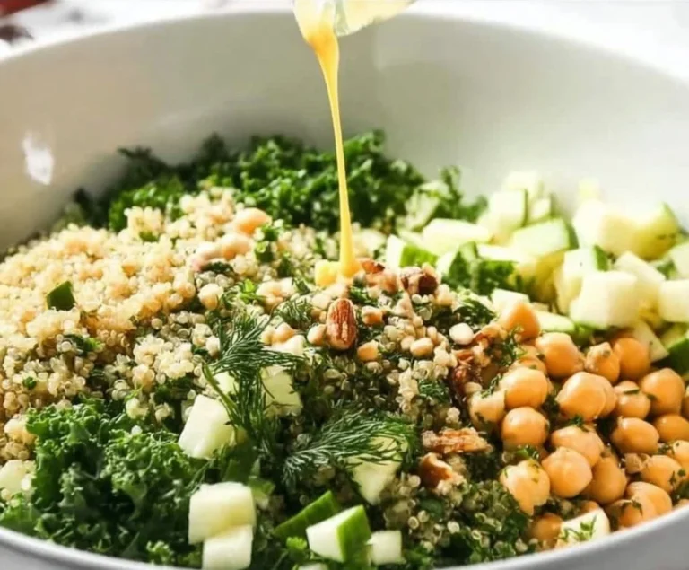 Kale Quinoa Salad – With Lemon Dressing