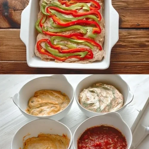 Keto Oven Baked Chicken served with fresh herbs and spices