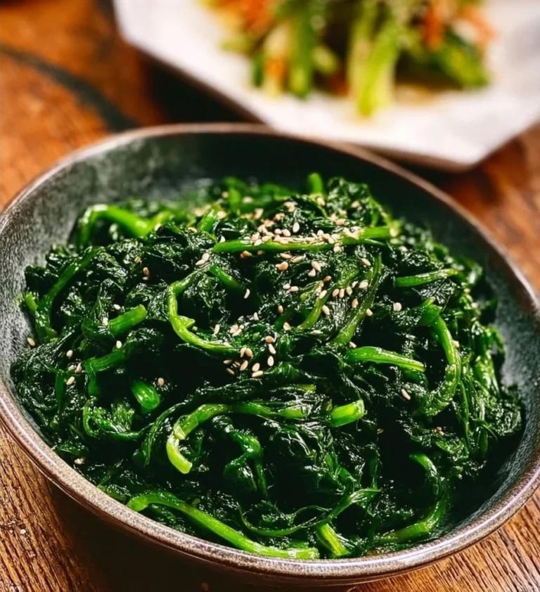 Korean Spinach Salad