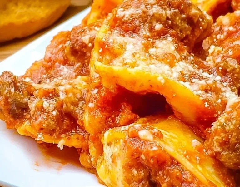 Lazy Crockpot Lasagna