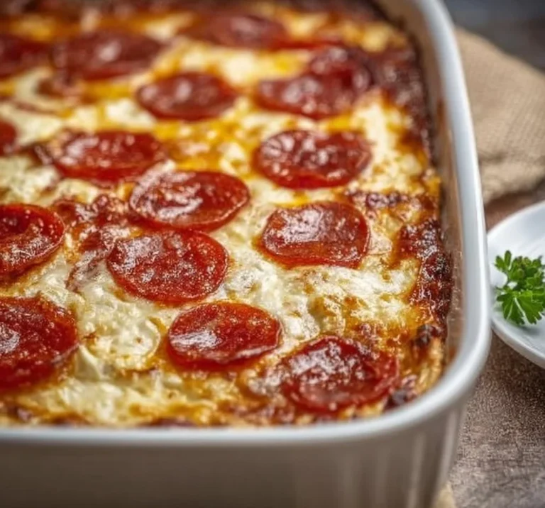Pizza Style Cottage Cheese Bake – Easy Protein-Packed Dinner
