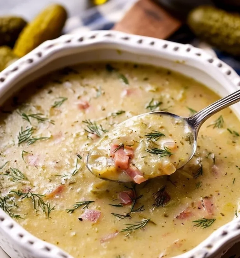 Polish Dill Pickle Soup
