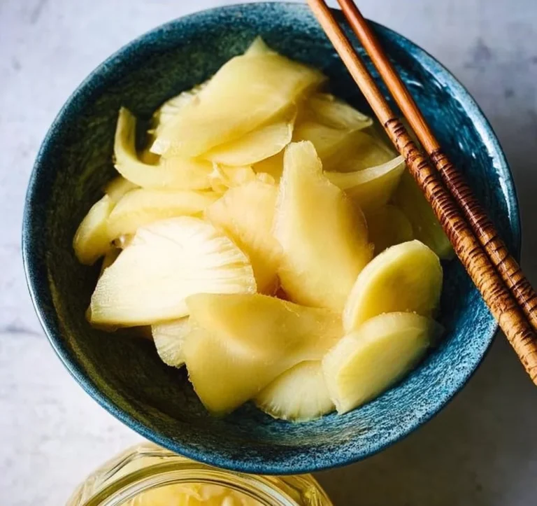 Quick Pickled Ginger