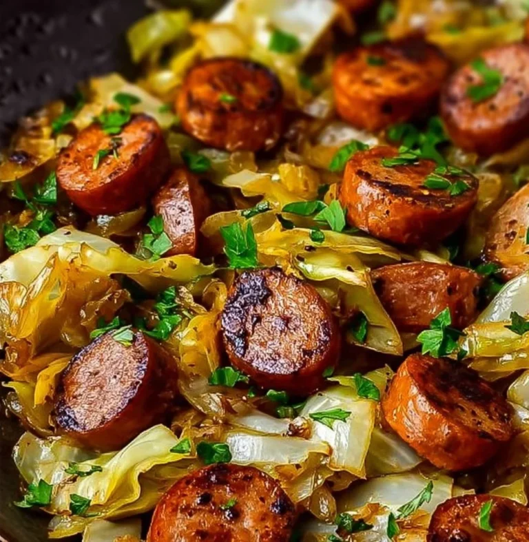 Sausage and Cabbage Stir Fry