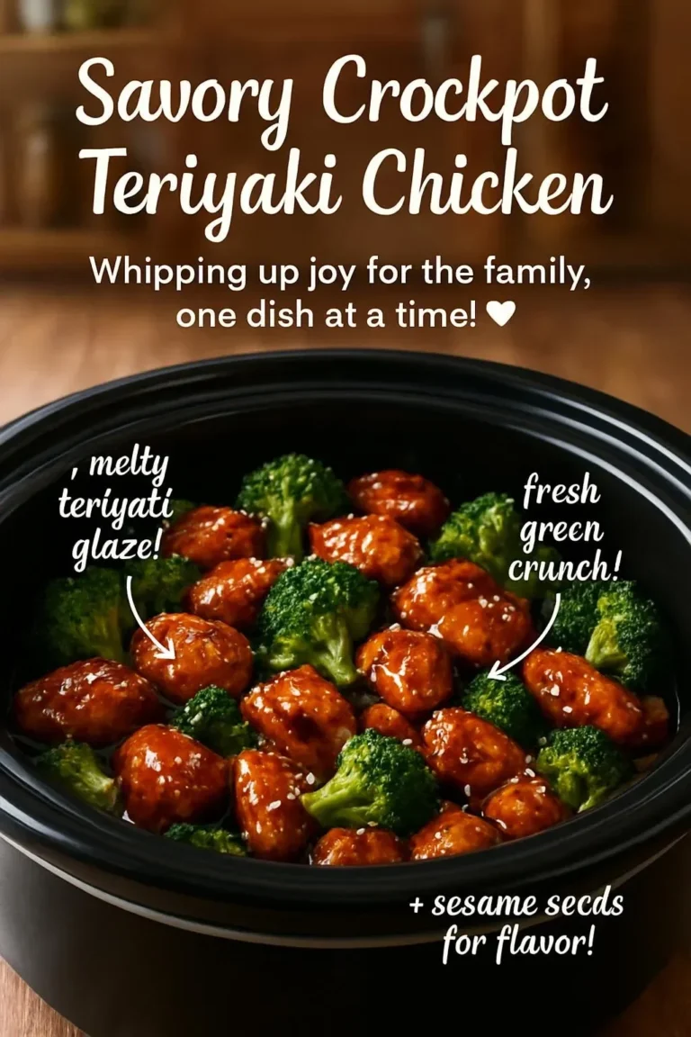 Savory Crockpot Teriyaki Chicken for Effortless Family Dinners
