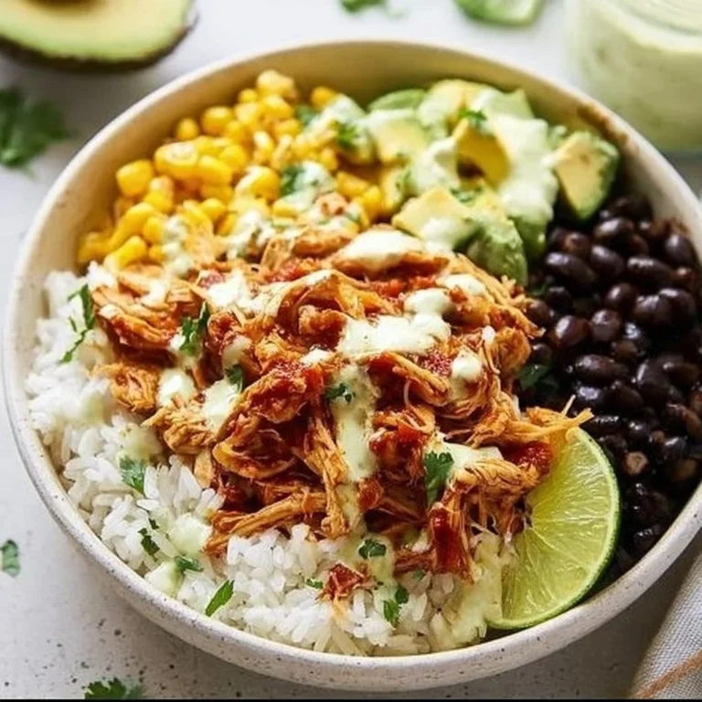 Slow Cooker Chicken Burrito Bowl