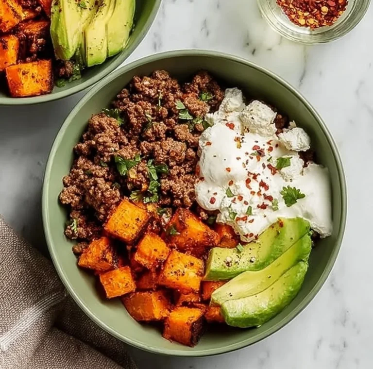 Spicy Cottage Cheese Taco Bowls
