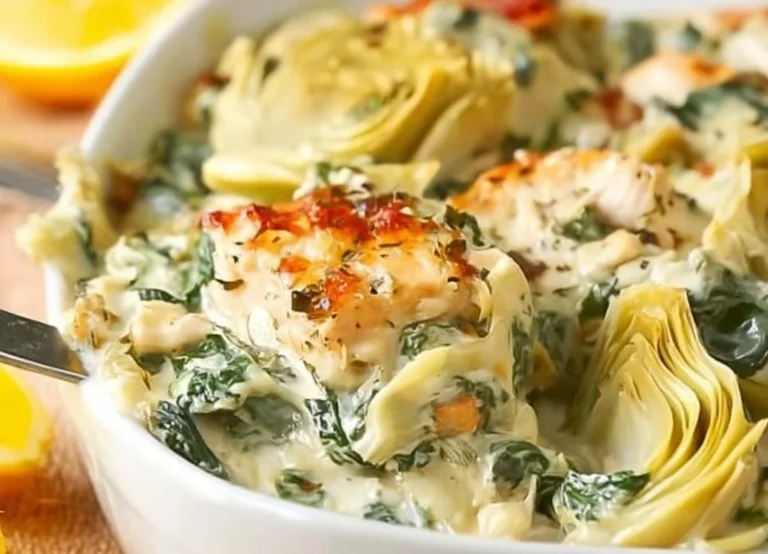 Spinach Artichoke Chicken