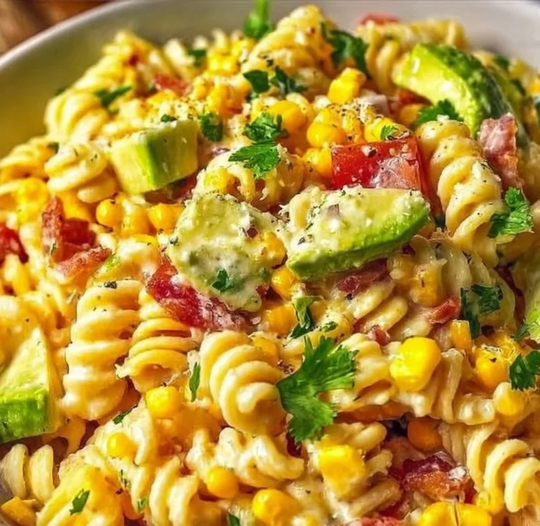 Street Corn Pasta Salad with Cherry Tomatoes