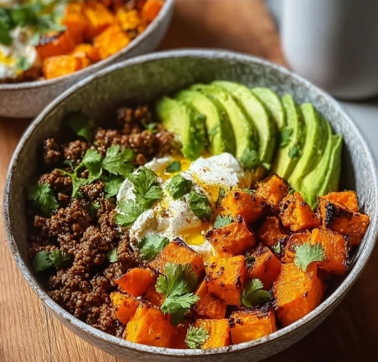 Viral Ground Beef Hot Honey Bowl