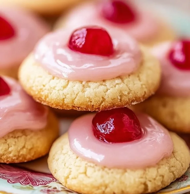 Almond Cherry Cookies