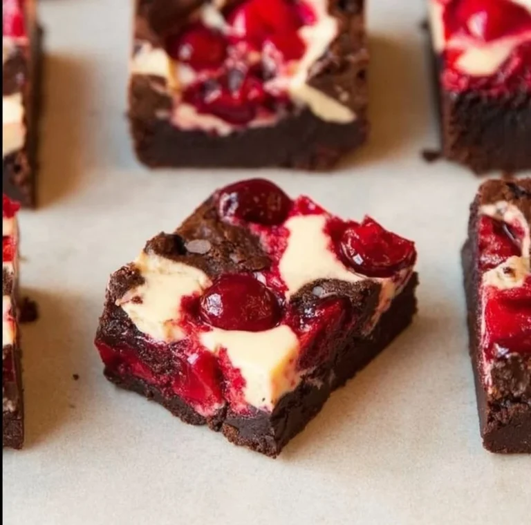 Cherry Cheesecake Brownies