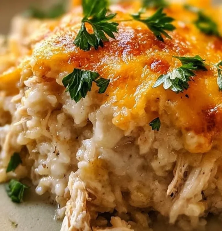 Chicken Cauliflower Rice Casserole