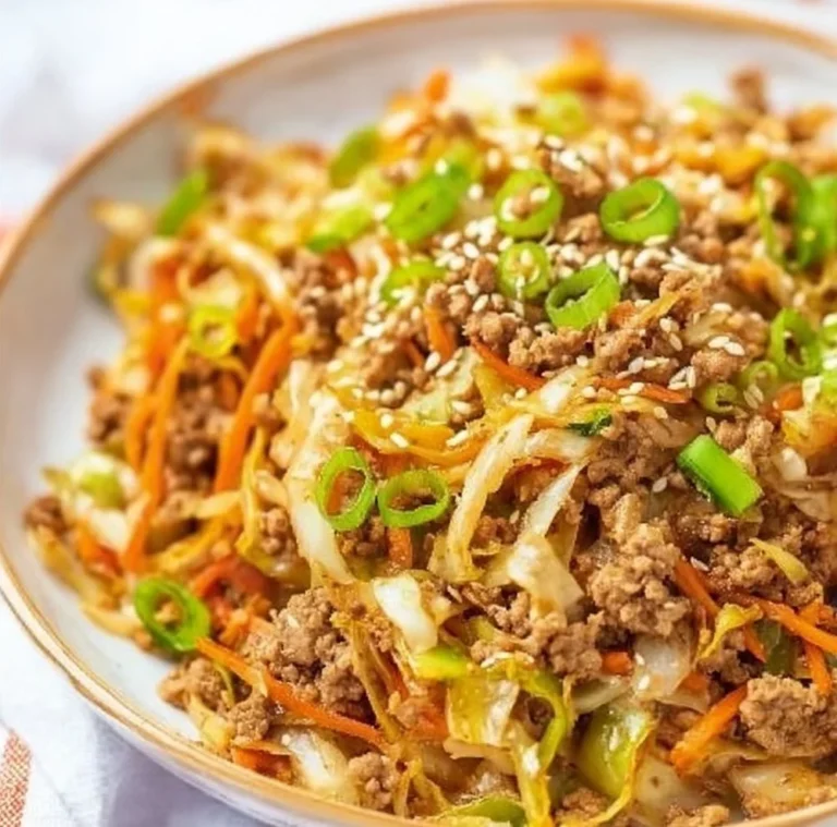 Chicken Egg Roll Bowl