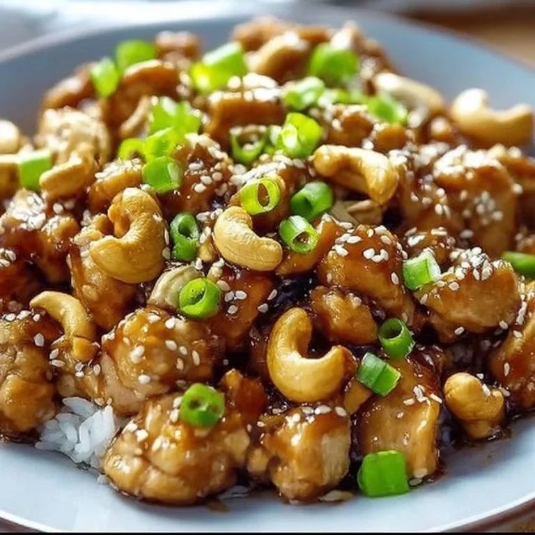 Crockpot Cashew Chicken