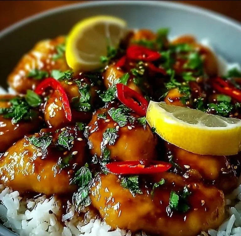 Crockpot Chinese Lemon Chicken