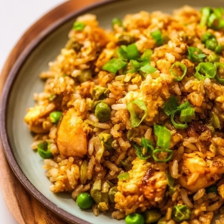 Easy Crockpot Chinese Chicken Egg Fried Rice