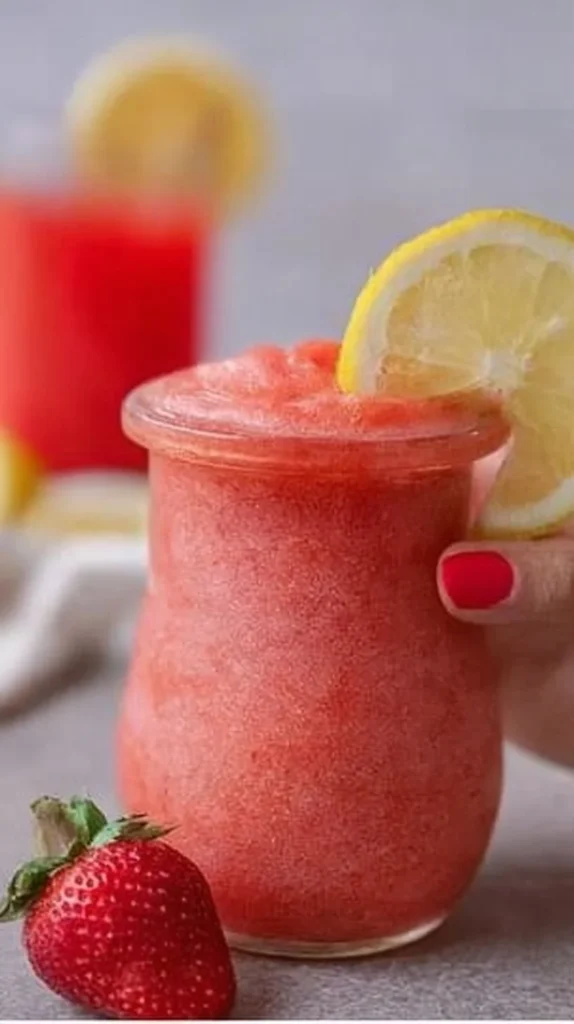Frozen Strawberry Lemonade