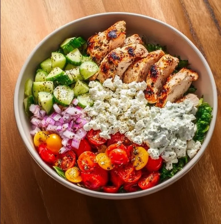 Greek Chicken Bowls