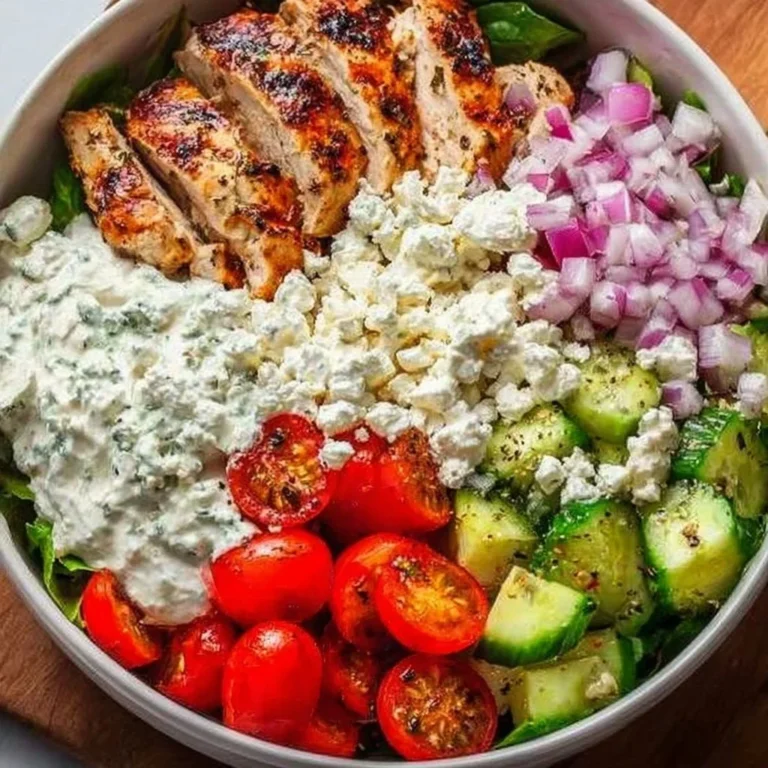 Greek Chicken Bowls