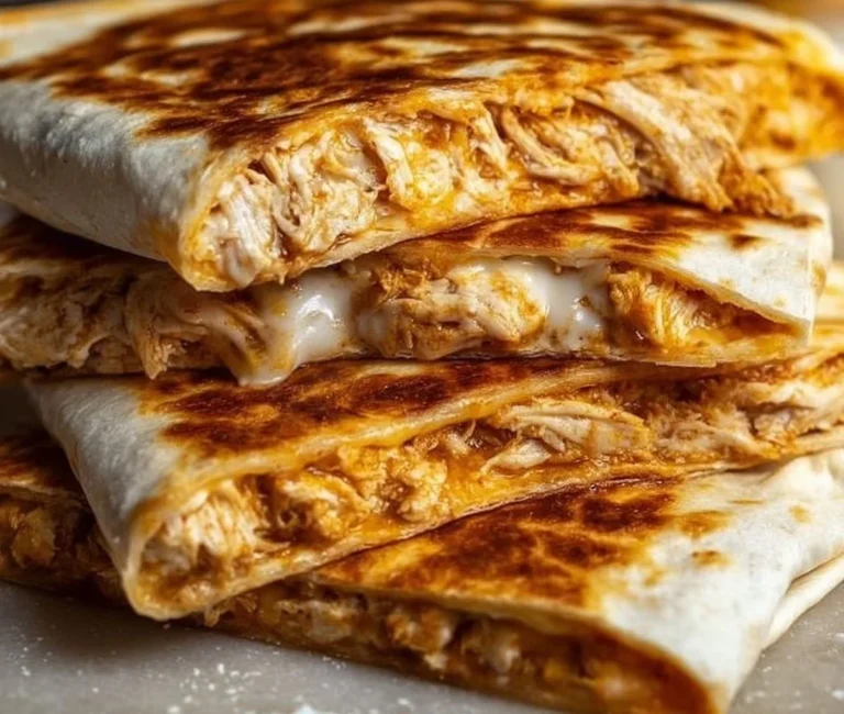 High-Protein Chicken Ranch Quesadilla
