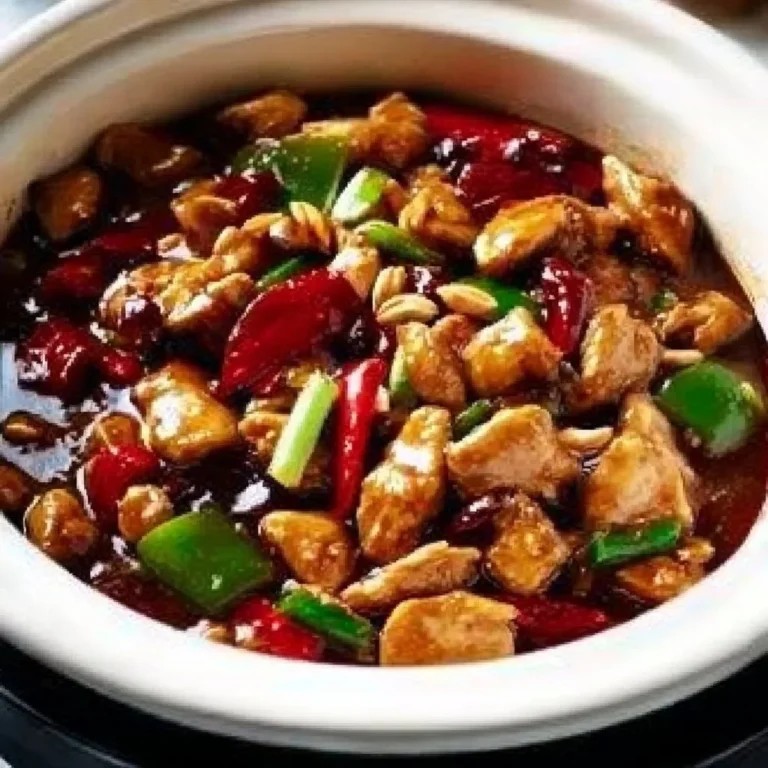Irresistibly Easy Crockpot Kung Pao Chicken for Busy Weeknights