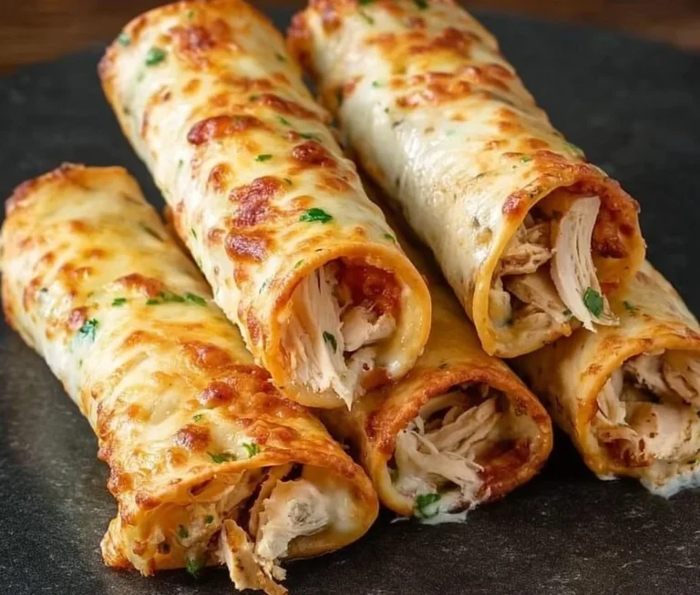 Keto Chicken Bacon Ranch Taquitos