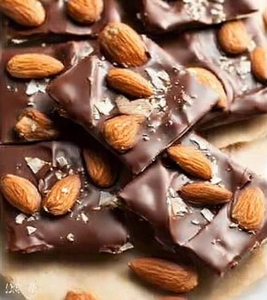 Keto Chocolate Almond Bark