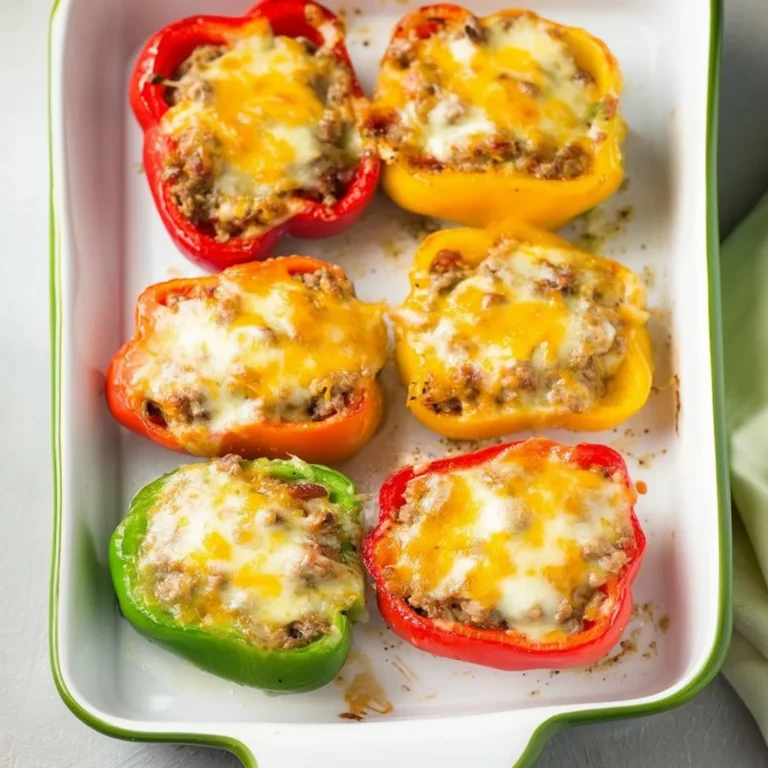 Keto Stuffed Bell Peppers