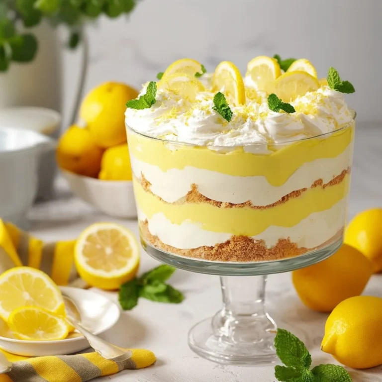 Lemon Lush Trifle