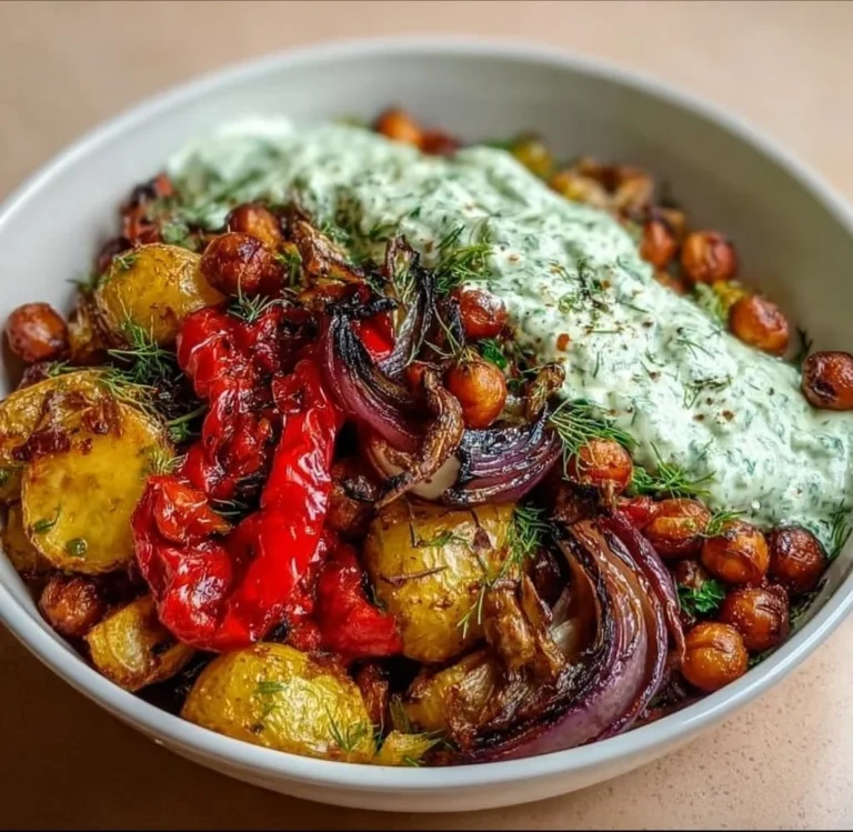 Mediterranean Roasted Vegetable Bowl