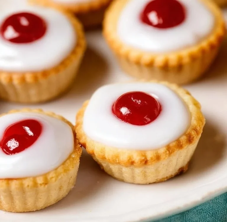 Mini Cherry Bakewell Tarts