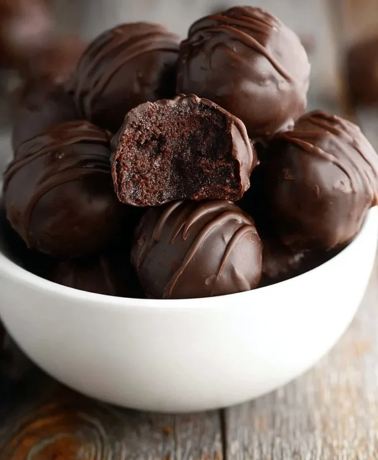 No-Bake Keto Brownie Truffles