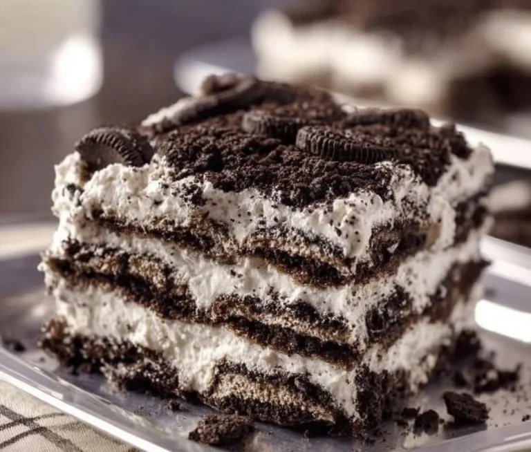 Oreo Icebox Cake