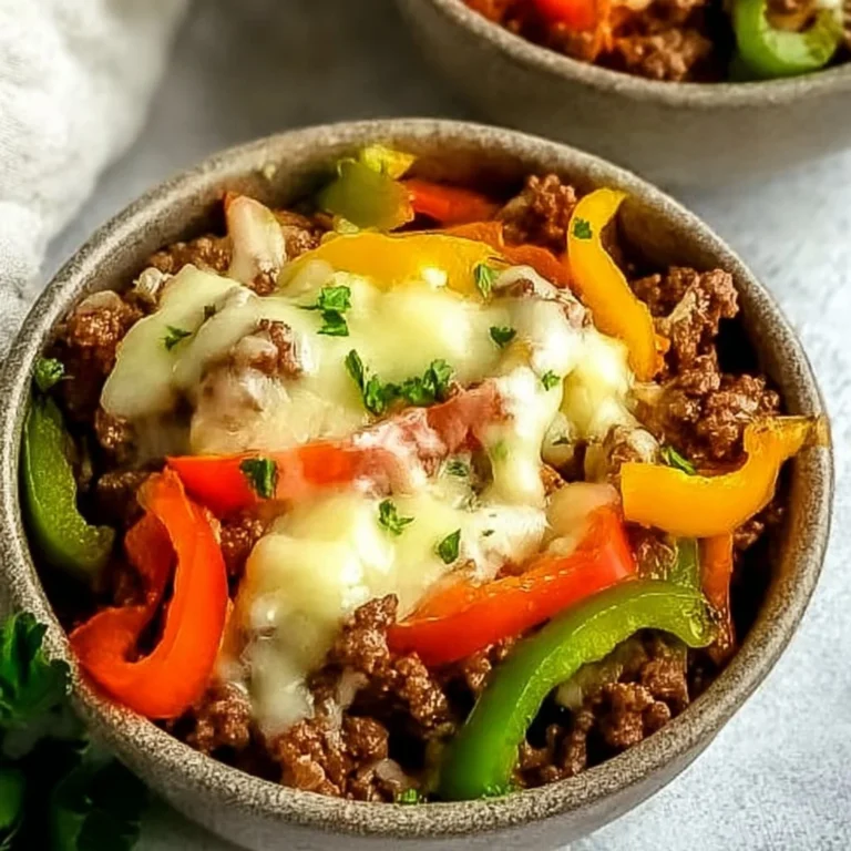Philly Cheesesteak Bowls